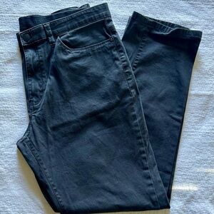 English Laundry Dark Gray Straight Jeans 36 X 32